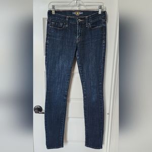 Women's like new Lucky Brand Sofia skinny jeans, size 2